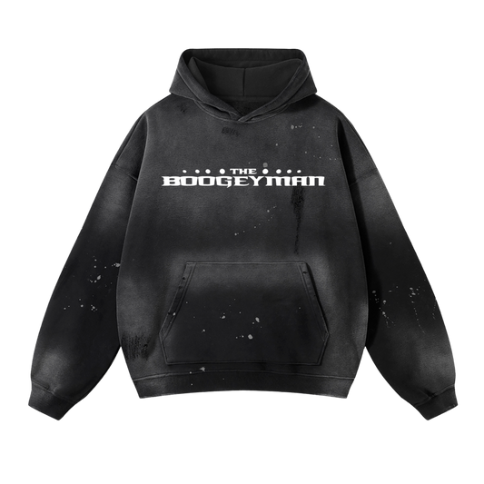Boogeyman "Through the Smoke" Vintage Washed Frayed Fleece Hoodie