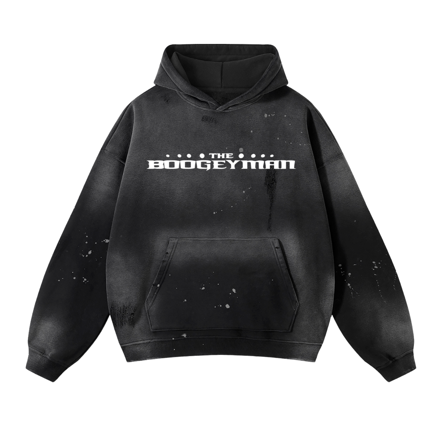 Boogeyman "Through the Smoke" Vintage Washed Frayed Fleece Hoodie