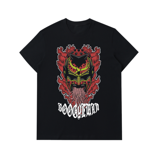 Boogeyman “Through The Smoke” (RED) Heavyweight  Cotton T-Shirt