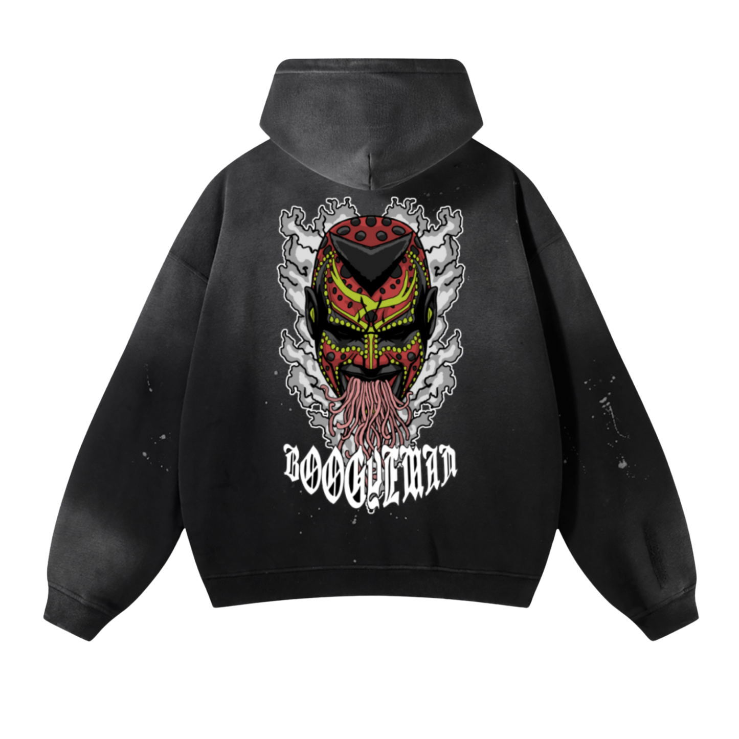 Boogeyman "Through the Smoke" Vintage Washed Frayed Fleece Hoodie