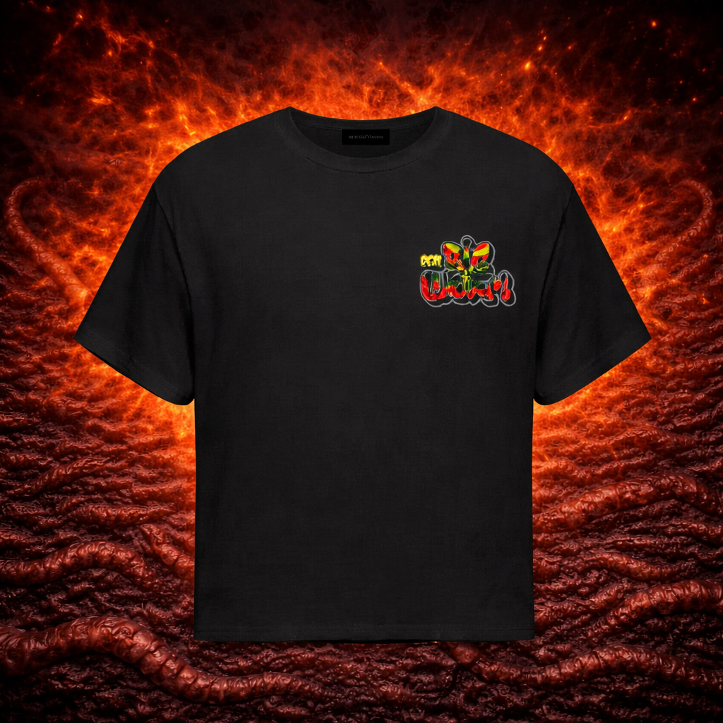 Boogeyman "Real Big Worm" Streetwear Oversized Cotton T-Shirt